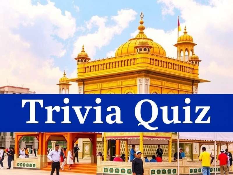 Harmandir Sahib Trivia Quiz Game Cover
